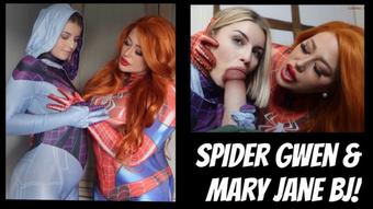 SPIDERSLUTS DOUBLE GIRL BLOWJOB - November 28, 2023