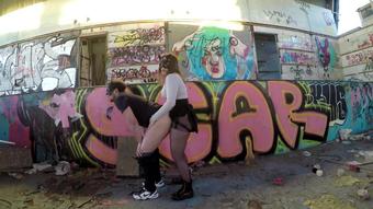 Enjoyed Her Husband'S Cum In An Abandoned Pool (Pegging)_Polysweet_1080P