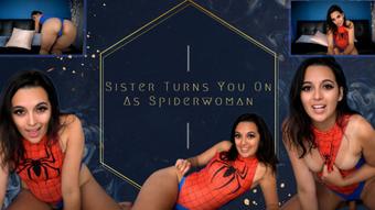 Sister Turns You On As Spiderwoman