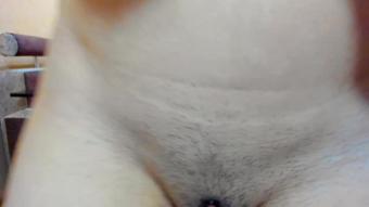 Long lovense show in bra, boobs out!