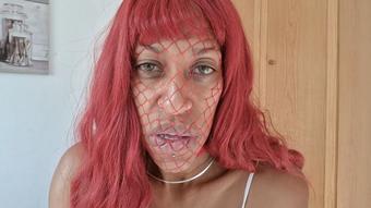 Fishnet mask JOI - October 08, 2022