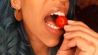 eating crisp crunchy radishes - December 06, 2020