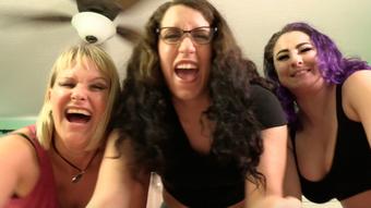 Gia, Jenni, & Draven Tickle You All Over