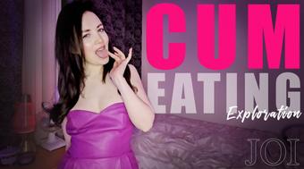Cum Eating Exploration JOI - April 28, 2025