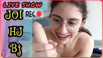 JOI HANDJOB BLOWJOB SMALL TITS PLAY LIVE SHOW