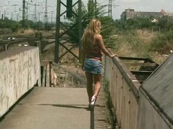 Street & Panty Pisser 74 (Scene 3)