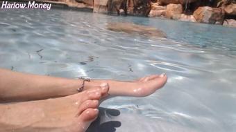 Barefoot Pool worship Part 2
