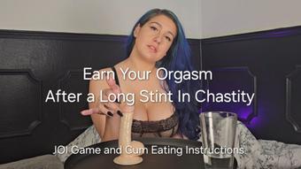 Earn Your Orgasm After A long Stint In Chastity - June 07, 2024
