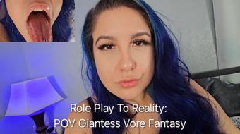Role Play To Reality: POV Giantess Vore Fantasy - October 14, 2024