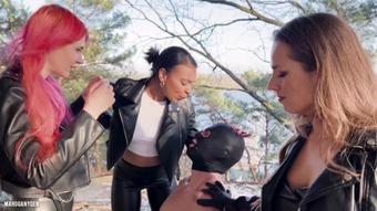 Alpha Crew Humiliation: Spits, Slaps & Ballbusting