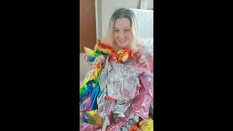 Popping balloons,. Ripping them up - July 04, 2022
