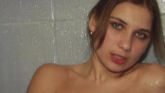 Babe Taking A Shower And Playing Her Shaved Pussy