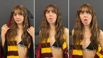 Hermione's Ahegao Face - Hogwarts Legacy - Mar 10, 2023