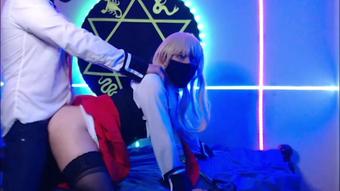 022 - Bibleblack Rika Shiraki Hardfuck & Cumshot