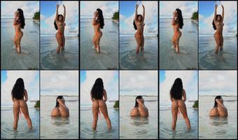 Steffymoreno 08 01 2021 2004029955 Beach Striptease Is Better With The Adrenaline Of Being Caught At The End I Saw A Grou