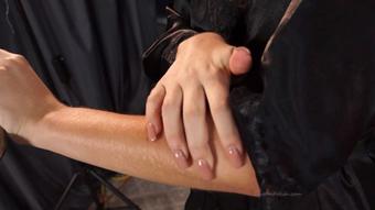 Adriana Uses Arm Hair Show to Pay Repair