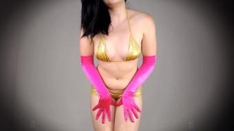 Goddess Aria Zahara Rinsed By Shiny Goddess