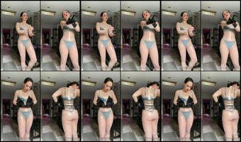 Gynarchygoddess 15 07 2021 2163750216 Accessorising Latex Catsuit With Gloves Corset