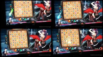 Alluringali 08 10 2020 1040860051 Sexy Nerdy Game Time Fighting Against A Succubus