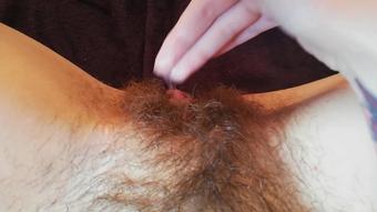 Cuteblonde666 Big Clit Hairy Pussy Grool Play