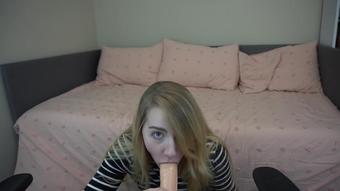 120 - Slutty Sister Helps Injured Brother Cum