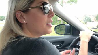 Nikki Brooks Naughty BTS Driving