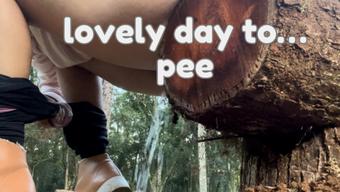 Lovely day to pee around - Apr 24, 2023