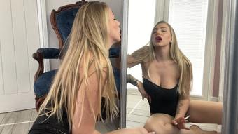 Smoking In front of mirror - March 09, 2022