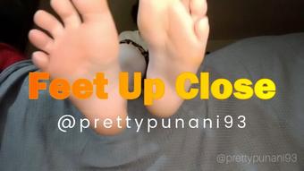Feet Up Close