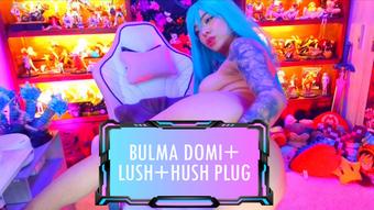 Bunny Bulma Domi + Lush in Pussy + Hush in Ass - November 30, 2023