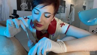 Dick sounding by cruel nurse Lady Perse - August 25, 2023