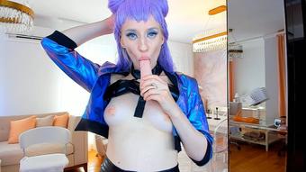 Evelynn topless sucking - September 06, 2022