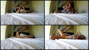 Heather Carolin Redhead Wakes Up Cums