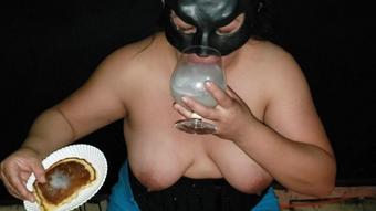 Queen Bukkake Hot Cake With Cum From 80 Strangers
