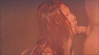 Ginger Ale Ginger Redhead Long Sensual Blowjob And Cock Worship In Hot Shower