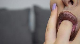 Sucking finger CloseUp