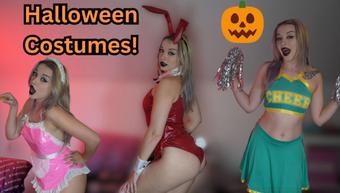 Slutty Halloween Costume Try On NSFW - October 23, 2024
