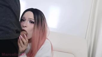 Marcelinabadir - Blowjob From A Beautiful Teen