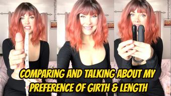 Comparing And Talking About My Preference Of Girth & Length - October 27, 2024
