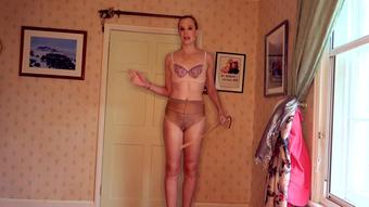 Ariel Anderssen Stripped To My Lingerie Hose B4 Caning