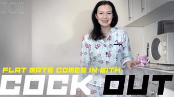 Flat mate comes in with cock out JOI - February 04, 2023