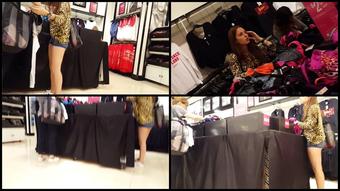 Hot Teen Bra Shopping