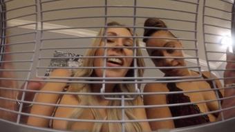 Lez Cpl Kendra & Nikki Tease & Shrink U
