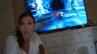 Mommy Pleasures while Son Plays