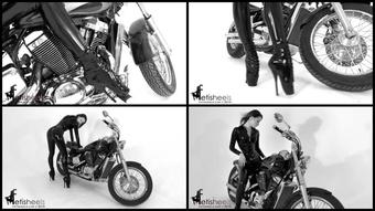 20 Shiny Rubber And Heavy Bike1080P