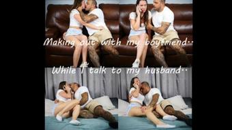 Making out with my boyfriend while my husband calls TWICE - April 07, 2024