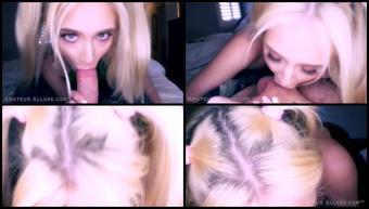 Jessie Saint Amateur Allure Welcomes Jess Aka Jessie Saint Back For A Pov Blowjob And Cum Swallow