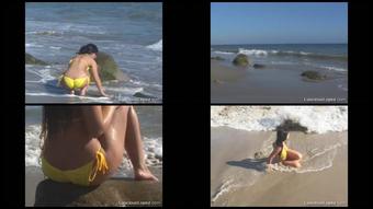 Luscious Lopez 24 08 2017 3066678 Tbt Lusciouslopez Big Booty Splashing In The Waves