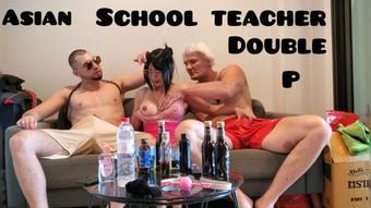 Squirt from double penetration Asian Thai school teacher - August 29, 2025