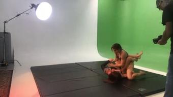 BTS Female Fighting - Lora vs Tapered P - February 11, 2022